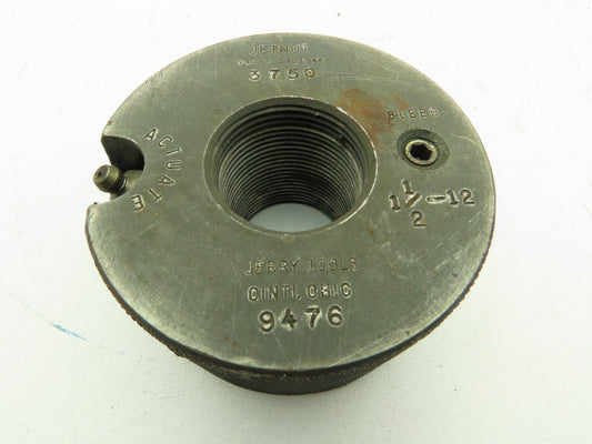 Jetnut 3750 Hydraulic Nut Jerry Tools 1-1/2 X 12 TPI