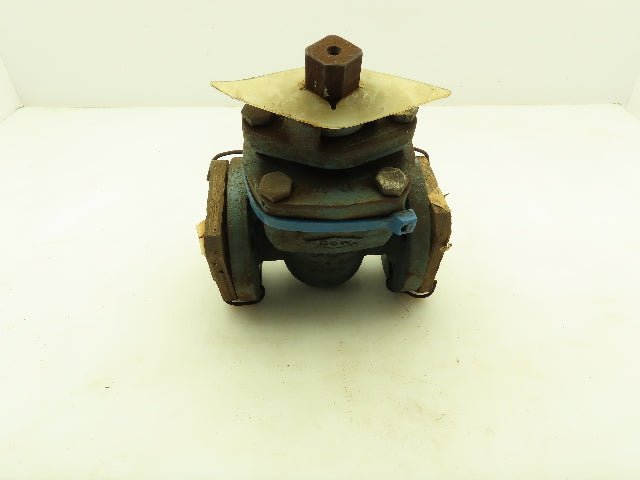 Dow Poly Lined Chemical Ball Valve 1" Flanged 125#