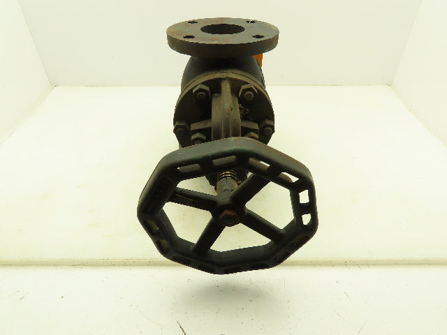 Lunkenheimer 1123 Cast Iron 3" Flanged Globe Valve Class 125 Manual Handwheel