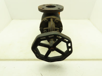 Lunkenheimer 1123 Cast Iron 3" Flanged Globe Valve Class 125 Manual Handwheel