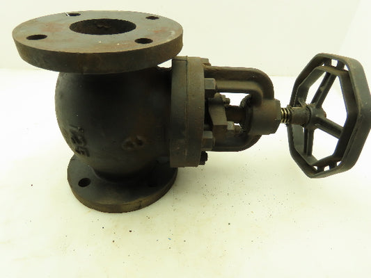 Lunkenheimer 1123 Cast Iron 3" Flanged Globe Valve Class 125 Manual Handwheel