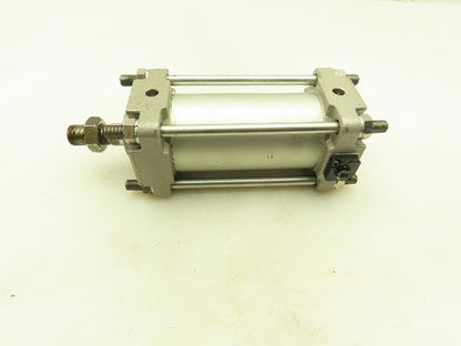 SMC CBA2B63-84-HN-XC3ABO Pneumatic Air Cylinder 63mm Bore 84mm Stroke Rod Lock