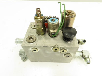 Crown 30SP42TT 24 Volt Order Picker Hydraulic Valve Manifold