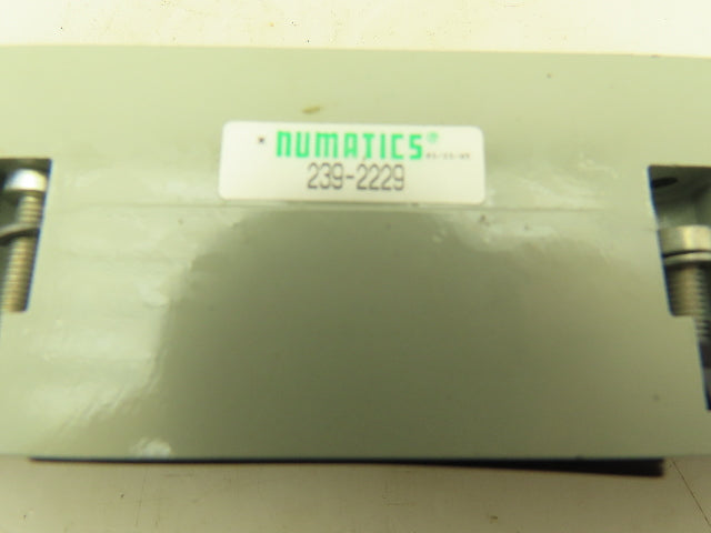 ASCO Numatics 239-2229 Pneumatic Valve Exhaust Block Sandwich Manifold 3/8" NPT