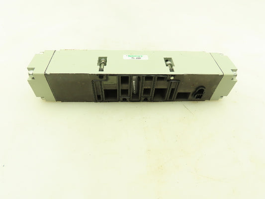 ASCO Numatics 239-2229 Pneumatic Valve Exhaust Block Sandwich Manifold 3/8" NPT