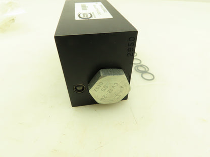 Continental C05MSV-DP-5-AA-B Hydraulic Modular Check Stack Valve P Port 3000 PSI