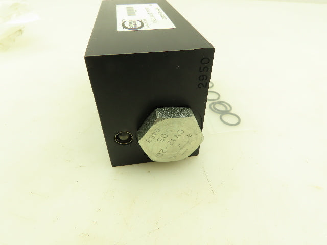 Continental C05MSV-DP-5-AA-B Hydraulic Modular Check Stack Valve P Port 3000 PSI