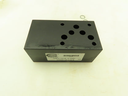 Continental C05MSV-DP-5-AA-B Hydraulic Modular Check Stack Valve P Port 3000 PSI