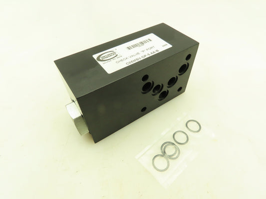 Continental C05MSV-DP-5-AA-B Hydraulic Modular Check Stack Valve P Port 3000 PSI