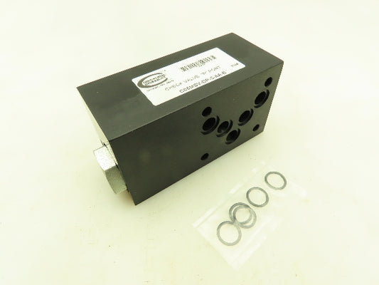 Continental C05MSV-DP-5-AA-B Hydraulic Modular Check Stack Valve P Port 3000 PSI