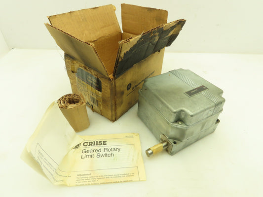 General Electric CR115E484102 Rotary Limit Switch 600VAC Max