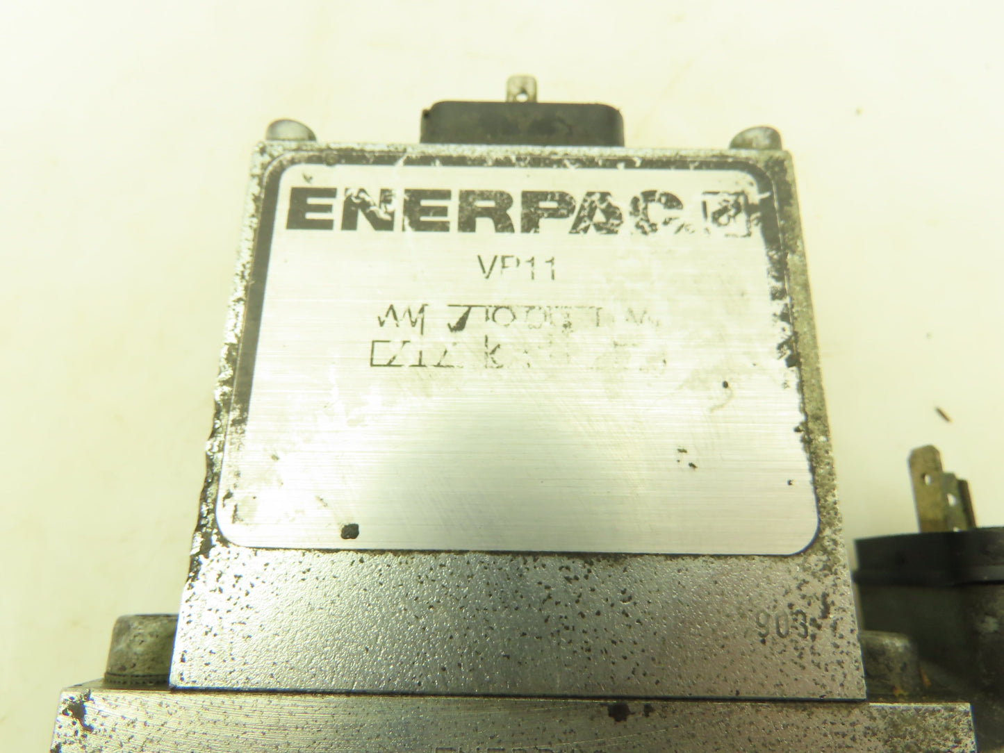 Enerpac VP11 Hydraulic Directional Modular Poppet Solenoid Valve 5000 PSI