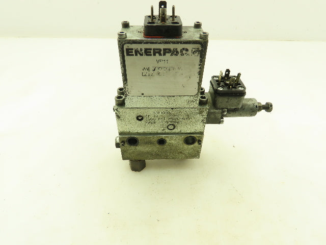 Enerpac VP11 Hydraulic Directional Modular Poppet Solenoid Valve 5000 PSI