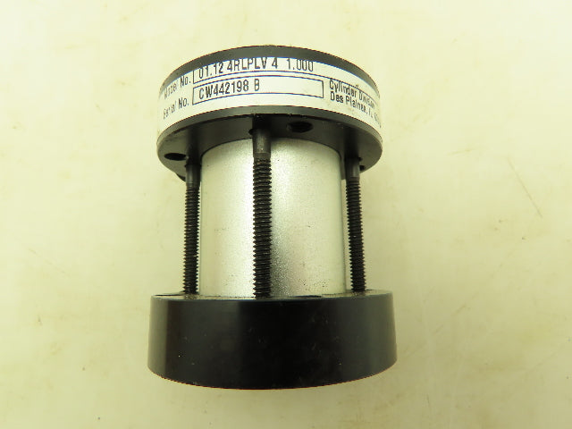 Parker 01.12 4RLPLV4 1.00 Compact LP Pneumatic Air Cylinder 1" Stroke LOT OF 2