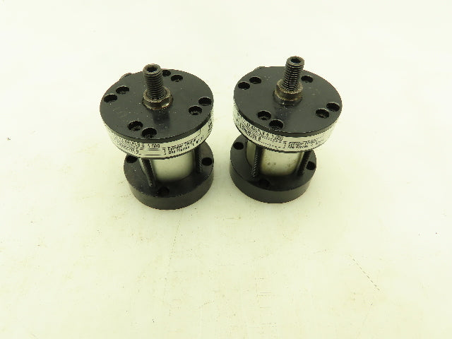 Parker 01.12 4RLPLV4 1.00 Compact LP Pneumatic Air Cylinder 1" Stroke LOT OF 2