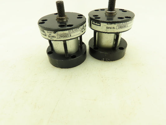 Parker 01.12 4RLPLV4 1.00 Compact LP Pneumatic Air Cylinder 1" Stroke LOT OF 4