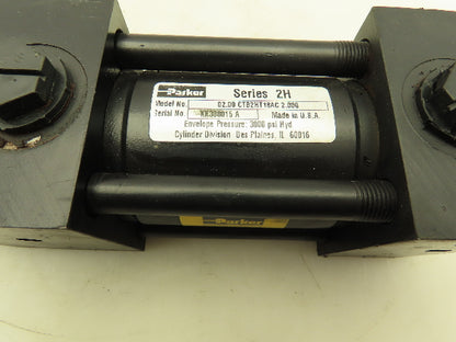 Parker 02.00CTB2HT18AC2.00 Hydraulic Tie Rod Cylinder 2" x 2" 3000 PSI 2H Series