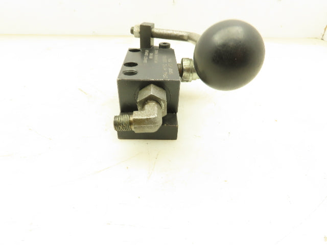 Hytec 100223 Single-Acting  Hydraulic Manual Pallet Valve 5000 PSI