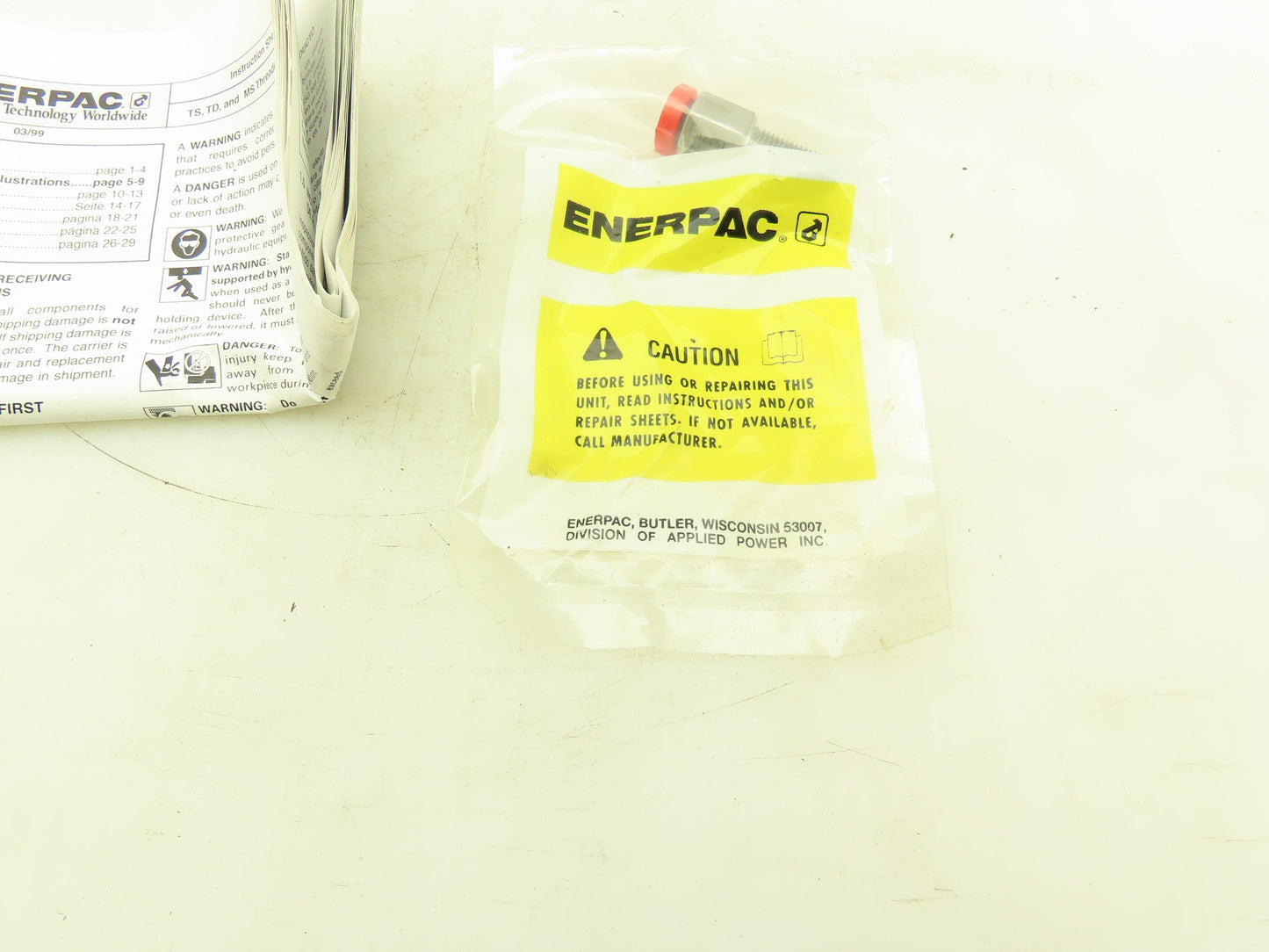 Enerpac TS-271ST Hydraulic Workholding Single-Acting Manifold Cylinder 1/2"-20