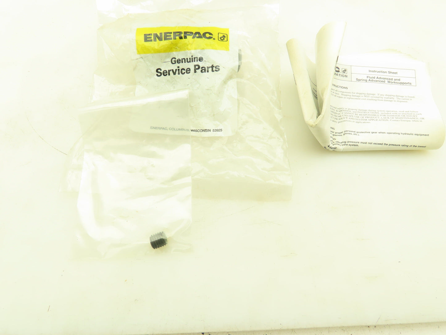 Enerpac WST-71 Work Support Workholding Spring Cylinder 3/8" Stroke 5000 PSI