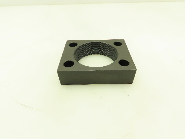 Enerpac AW-90 Cylinder Mounting Flange Rectangular Threaded Block 3-1/8-16