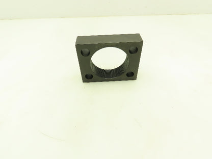 Enerpac AW-90 Cylinder Mounting Flange Rectangular Threaded Block 3-1/8-16