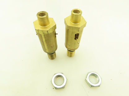 ARO 29969-2 Air Filter Auto Drain Brass Valve 3/8" NPT  Lot of 2