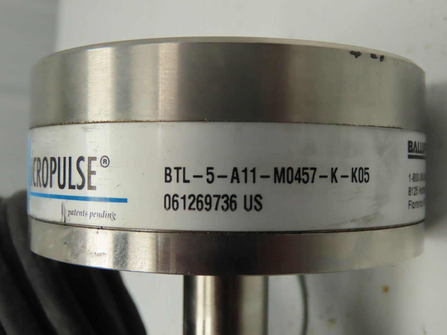 Balluff BTL-5-A11-M0457-K-K05 Micropulse Linear Transducer Sensor 22" Rod