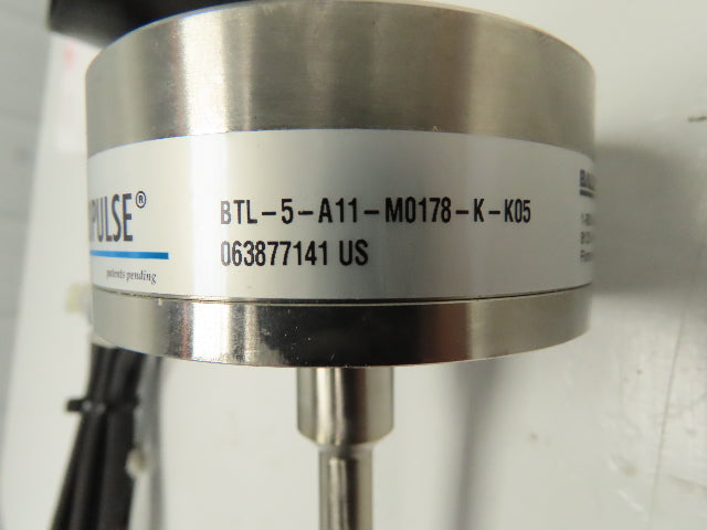 Balluff BTL-5-A11-M0178-K-K05 Micropulse Linear Transducer 11" Rod