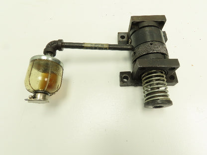 ACE Controls A3/4X1S Adjustable Shock Absorber 1" Stroke 4-Bolt Base w/ Oiler