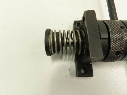 ACE Controls A3/4X1S Adjustable Shock Absorber 1" Stroke 4-Bolt Base w/ Oiler