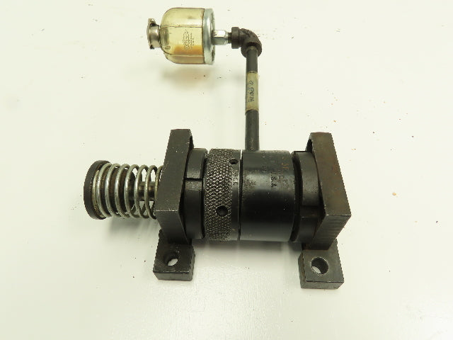 ACE Controls A3/4X1S Adjustable Shock Absorber 1" Stroke 4-Bolt Base w/ Oiler