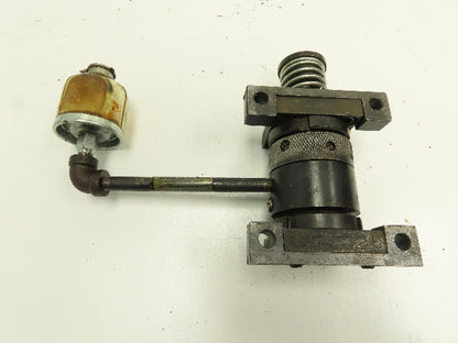 ACE Controls A3/4X1S Adjustable Shock Absorber 1" Stroke 4-Bolt Base w/ Oiler