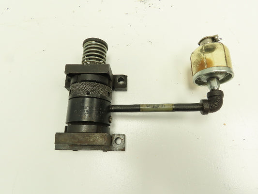 ACE Controls A3/4X1S Adjustable Shock Absorber 1" Stroke 4-Bolt Base w/ Oiler