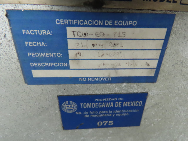 Thomas Conveyor 48" Carousel Conveyor, Carousel Table 6 Rpm 1hp 115v Turn Table