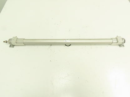SMC RHCL32-S3398-542 High Power Pneumatic Air Cylinder 32mm x 542mm Foot Mount