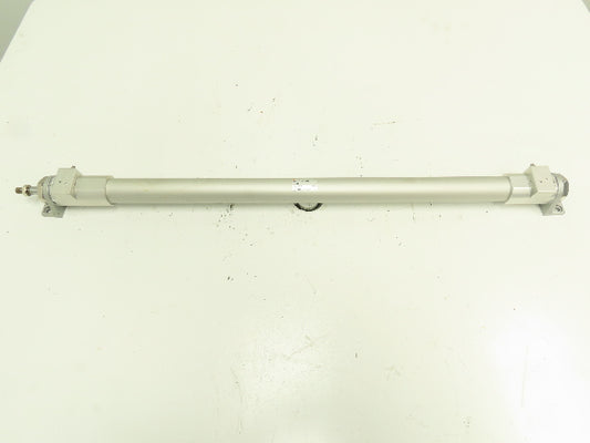 SMC RHCL32-S3398-542 High Power Pneumatic Air Cylinder 32mm x 542mm Foot Mount