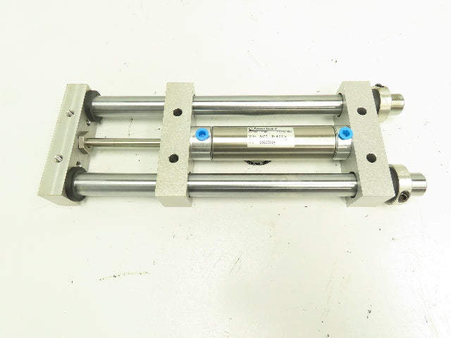 American 1500L100-4.00-B Pneumatic Linear Slide Double Bearing Block  4" Stroke