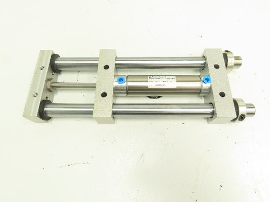 American 1500L100-4.00-B Pneumatic Linear Slide Double Bearing Block  4" Stroke