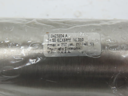 Parker 01.50-KDXSRM Pneumatic Double Rod Air Cylinder 1.5" Bore 10" Stroke