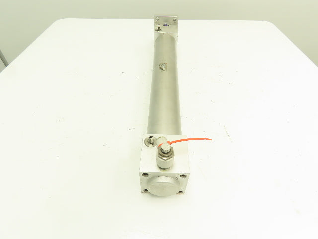 SMC RHCF63-348-DCH590EH High Power Pneumatic Air Cylinder 63x 348mm Flange Mount