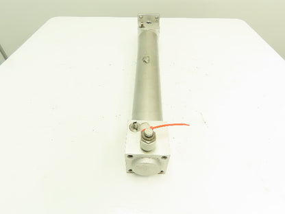 SMC RHCF63-348-DCH590EH High Power Pneumatic Air Cylinder 63x 348mm Flange Mount