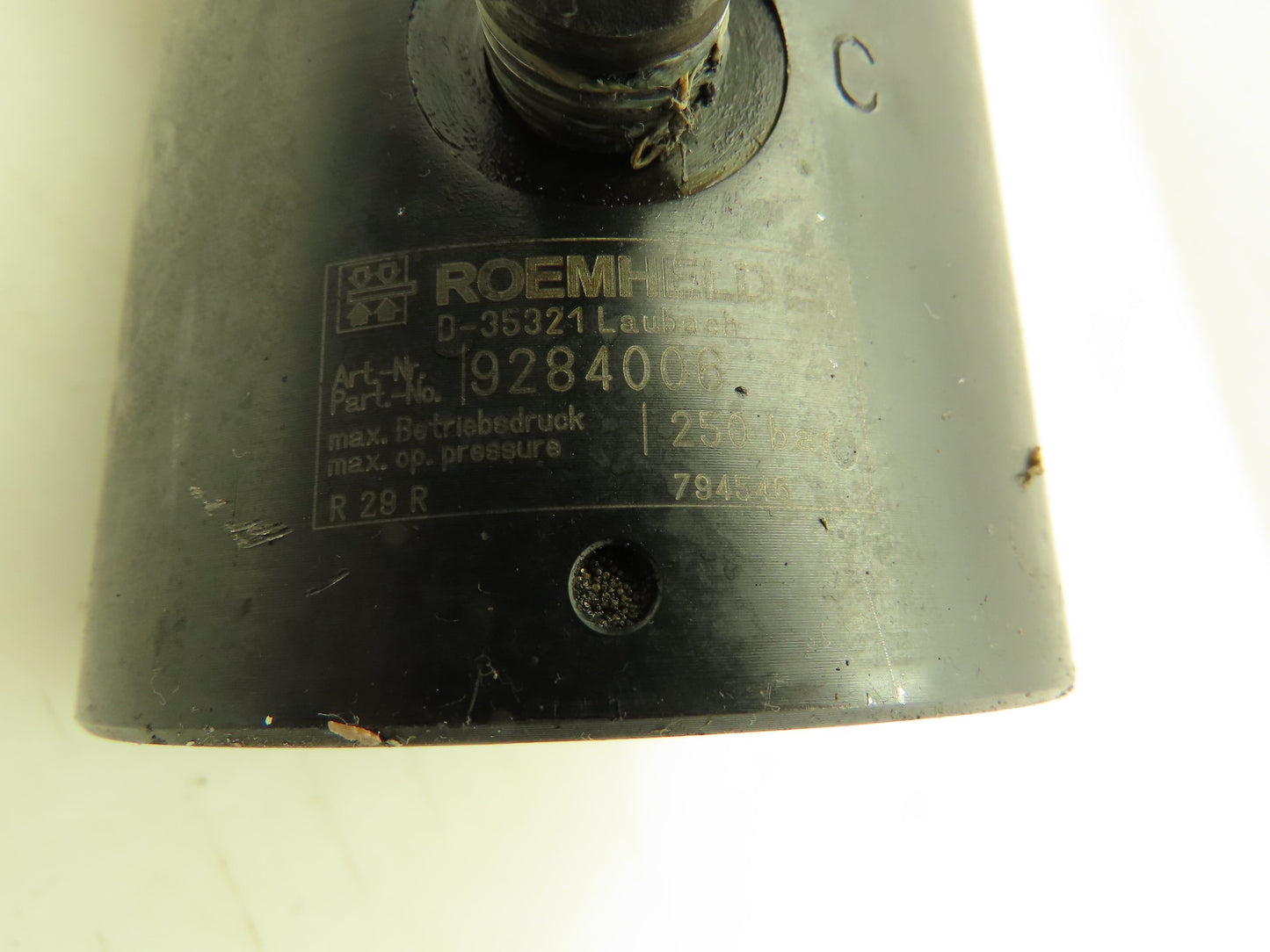 Roemheld 9284-006 Hydraulic Rotary Coupling Four Passage ND 5