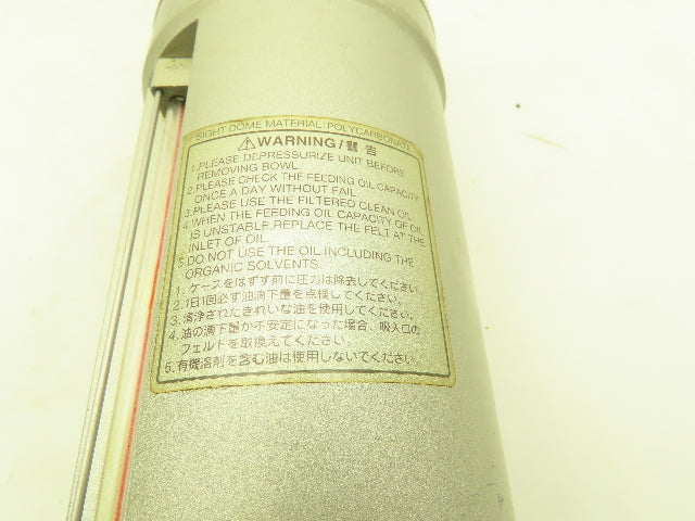 SMC NAL430-N02-1S-2 Micro Mist Pneumatic Air Line Lubricator 1/4" NPT 145 PSI