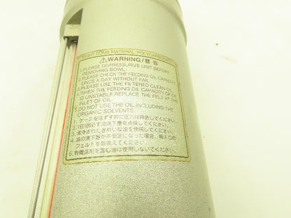 SMC NAL430-N02-1S-2 Micro Mist Pneumatic Air Line Lubricator 1/4" NPT 145 PSI