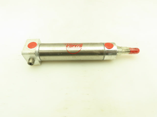 Bimba BRTM-174-D Pneumatic Air Cylinder Block Mounted SS 1 1/2" Bore x 4" Stroke