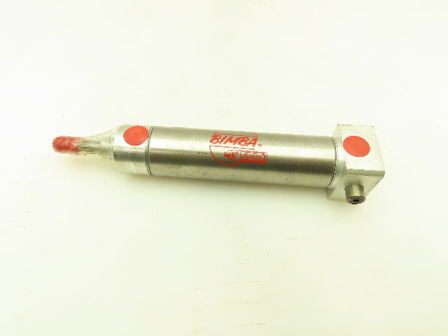 Bimba BRTM-174-D Pneumatic Air Cylinder Block Mounted SS 1 1/2" Bore x 4" Stroke