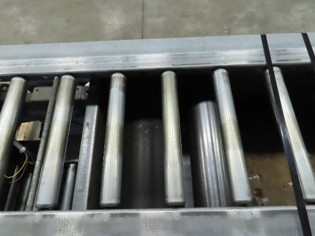 Automotion 24"x 52' Modular Roller Bed Incline Belt Conveyor Center Drive 460V