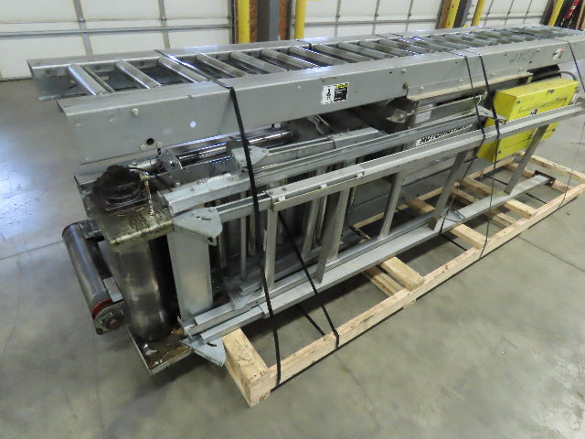 Automotion 24"x 52' Modular Roller Bed Incline Belt Conveyor Center Drive 460V