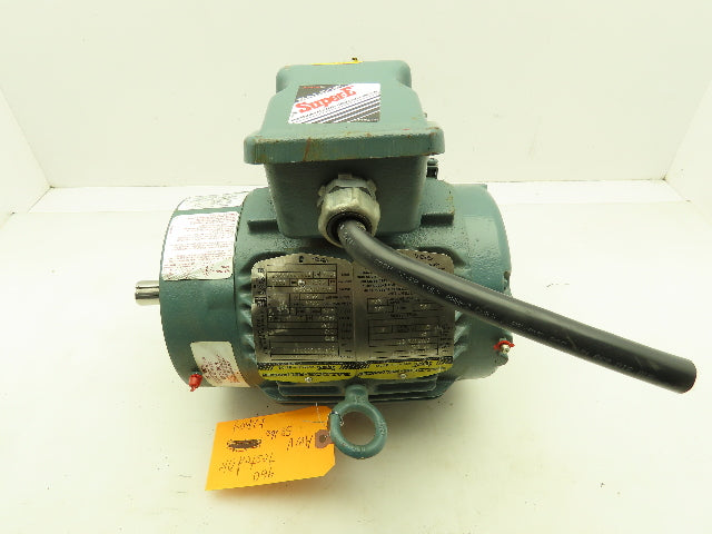 Baldor Reliance 05F158W751G1 Electric Motor 1 HP 3 Ph 460V 1765 RPM 143TC TENV